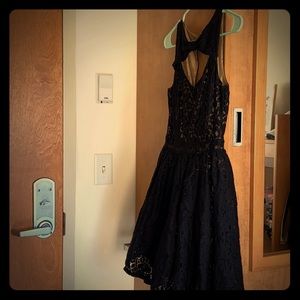 Beautiful Black Lace Cocktail Dress